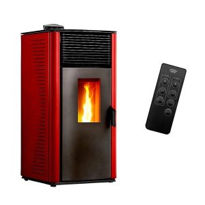 Sannover Anita salamandra a pellets 15 kW Bordeaux