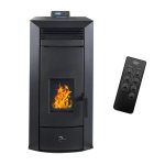 Sannover Kleona salamandra hidro a pellets 22,7 kW branca