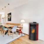 Sannover Flavia salamandra a pellets de ar 15 kW Bordeaux