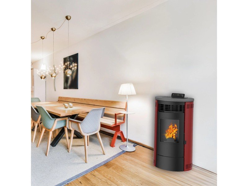 Sannover Flavia salamandra a pellets de ar 15 kW Bordeaux