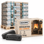 Briquetes de lignite – 90 × 10 kg – REKORD