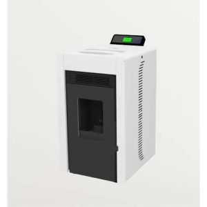 SCHENGER HLP3402 salamandra a pellets branca 5,5 kW A++ totalmente automática Wi-Fi + modo ECO