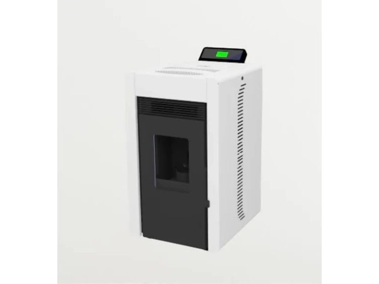 SCHENGER HLP3402 salamandra a pellets branca 5,5 kW A++ totalmente automática Wi-Fi + modo ECO