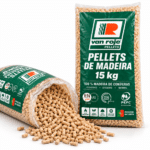 Van Roje pellets de madeira – 65 sacos de 15 kg – palete 975 kg – 100 % madeira de coníferas – ENplus A1, DINplus & PEFC