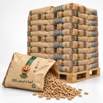 Badger pellets de madeira – 65 sacos de 15 kg – palete 975 kg – 100 % madeira de coníferas – ENplus A1 & DINplus