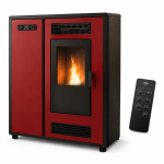 Sannover Slim Astral salamandra a pellets de ar 12,2 kW Bordeaux