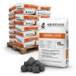 Heizfuxx BBQ briquetes de madeira de faia – 36 embalagens de 18 kg – palete 648 kg