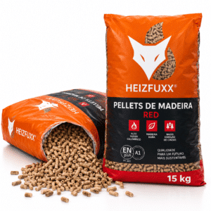Heizfuxx Blue ENplus A1 pellets de madeira macia – 2 sacos de 15 kg – 30 kg