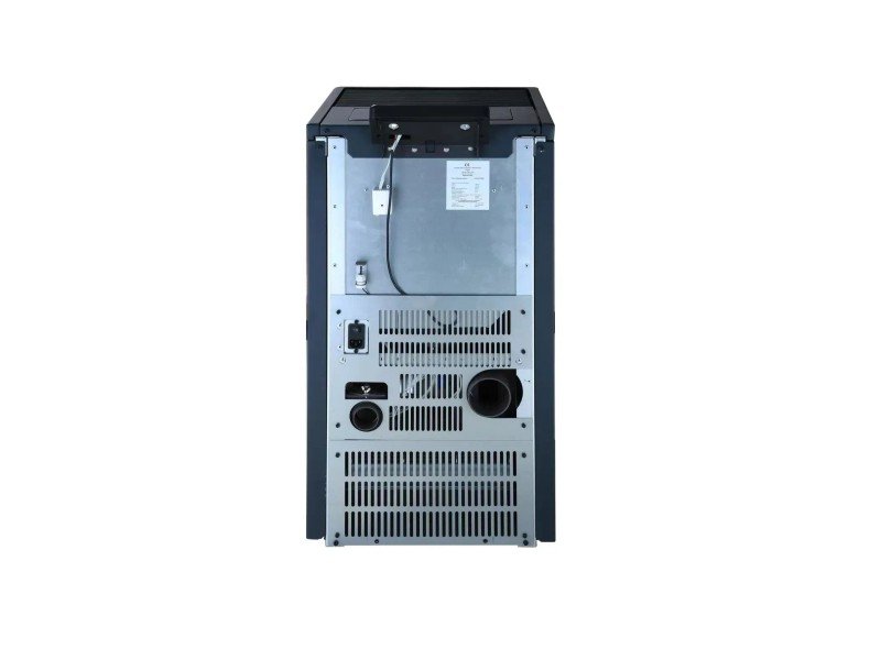 SCHENGER HP07 salamandra a pellets preta 8 kW A++ totalmente automática Wi-Fi + ECO + TIMER
