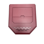 SCHENGER HLP3602 salamandra a pellets vermelha 9,3 kW A++ totalmente automática Wi-Fi + ECO + TIMER