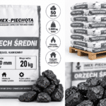 Carvão mineral 25–60 mm – 50 × 20 kg – tipo Noz 2
