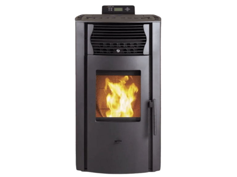 SCHENGER Salamandra a pellets HP51 preta 8,8 kW A+ totalmente automática Wi-Fi + ECO + TIMER
