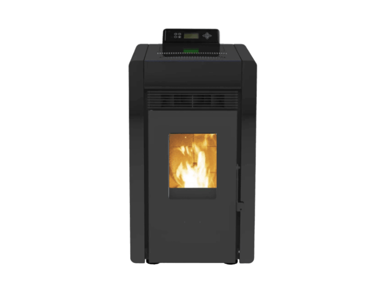 SCHENGER HLP3402 salamandra a pellets preta 5,5 kW A++ totalmente automática Wi-Fi + modo ECO