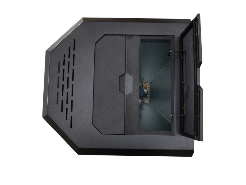 SCHENGER HLP3602 salamandra a pellets preta 9,3 kW A++ totalmente automática Wi-Fi + ECO + TIMER