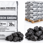 Carvão mineral 25–60 mm – 50 × 20 kg – tipo Noz 2