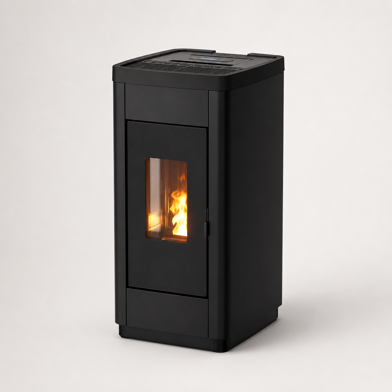 Freepoint STEE salamandra a pellets em aço bronze 8,5 kW