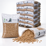 Le Petit Scieur pellets de madeira – 65 sacos de 15 kg – palete 975 kg – 100 % madeira de coníferas – DINplus & PEFC