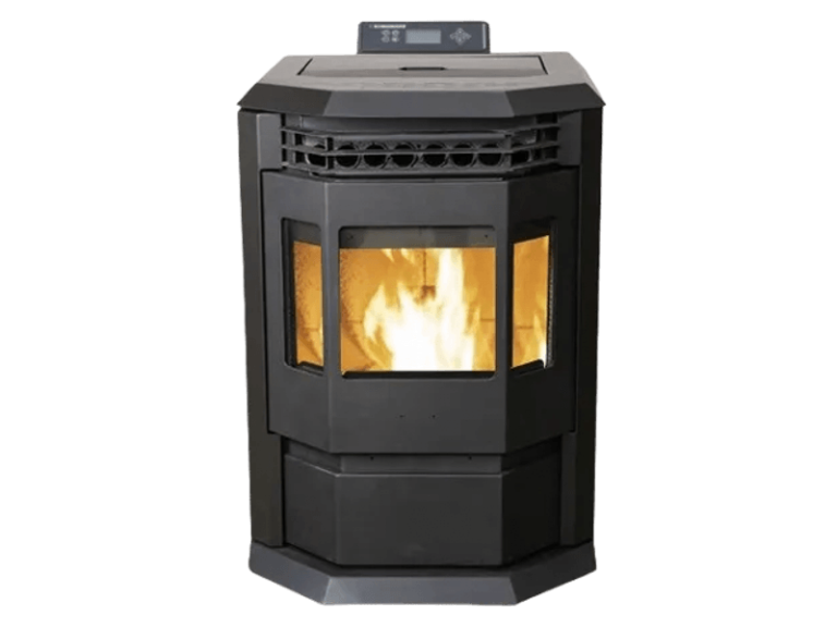 SCHENGER HLP3602 salamandra a pellets preta 9,3 kW A++ totalmente automática Wi-Fi + ECO + TIMER