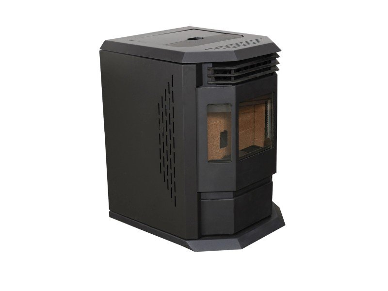 SCHENGER HLP3602 salamandra a pellets preta 9,3 kW A++ totalmente automática Wi-Fi + ECO + TIMER