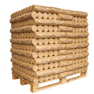Briquetes diurnos – 5 briquetes naturais de madeira – 10 kg – elevado poder calorífico