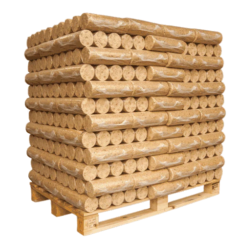 Briquetes diurnos – 5 briquetes naturais de madeira – 10 kg – elevado poder calorífico