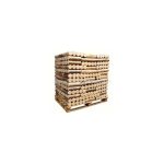 Briquetes de madeira prensada – 100 % madeira de folhosas – palete 1.040 kg