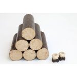 Briquetes de madeira prensada – 100 % madeira de folhosas – palete 1.040 kg