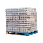 Le Bouscatier briquetes de madeira prensada – 1.000 kg – 66 embalagens de 8 briquetes