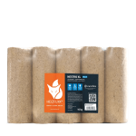 Heizfuxx Nestro XL Blue briquetes de madeira de coníferas 10 kg × 96 embalagens – palete 960 kg