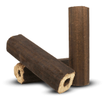 Heizfuxx PiniKay Octagon briquetes de madeira dura – 30 embalagens de 10 kg – palete 300 kg
