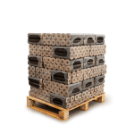 Heizfuxx PiniKay Octagon briquetes de madeira dura – 30 embalagens de 10 kg – palete 300 kg