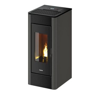 Freepoint INDA salamandra a pellets em aço antracite 10,5 kW