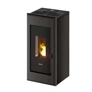 Freepoint One Airtight salamandra a pellets em aço antracite 7 kW