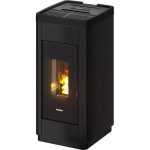 Freepoint STEE salamandra a pellets em aço bronze 8,5 kW