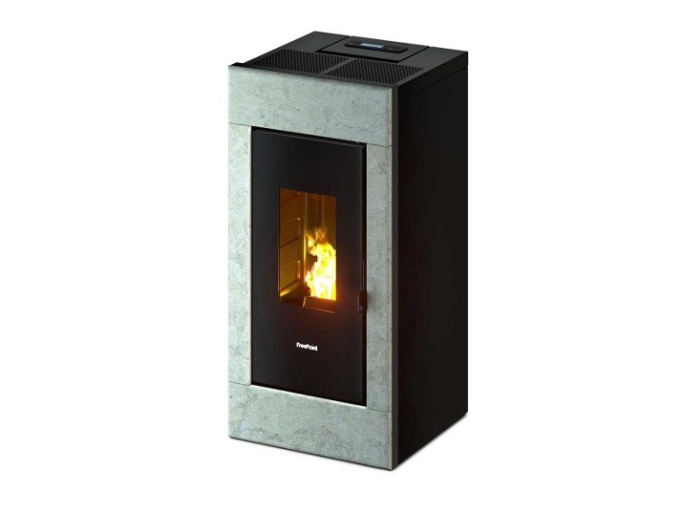 Freepoint Acce salamandra a pellets em pedra natural 7 kW