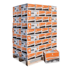 Heizfuxx Nestro M briquetes de faia/madeira dura em caixa – 81 caixas de 12 kg – palete 972 kg