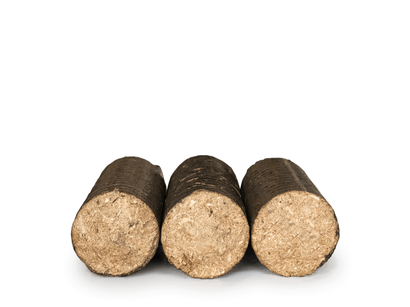 Heizfuxx Nestro M briquetes de faia/madeira dura em caixa – 81 caixas de 12 kg – palete 972 kg
