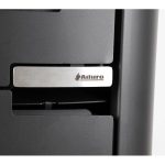 Aduro 15.2 salamandra a lenha em aço preta 6,5 kW com controlo automático