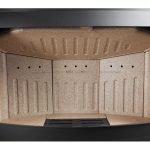 Aduro 15.2 salamandra a lenha em aço preta 6,5 kW com controlo automático