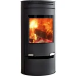 Aduro 9.1 salamandra a lenha em aço preta 8 kW com controlo automático
