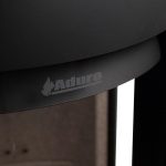 Aduro 22 salamandra a lenha em aço preta 5,5 kW com controlo automático