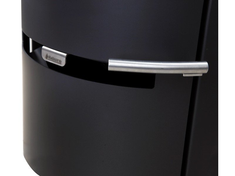 Aduro 9.7 salamandra a lenha preta em aço 8 kW com Aduro Tronic – classe A