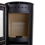 Aduro 9.7 salamandra a lenha preta em aço 8 kW com Aduro Tronic – classe A