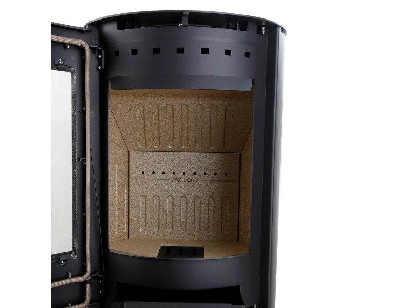 Aduro 9.7 salamandra a lenha preta em aço 8 kW com Aduro Tronic – classe A