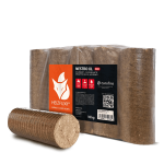Heizfuxx Nestro XL Red briquetes de madeira dura – 96 embalagens de 10 kg – palete 960 kg