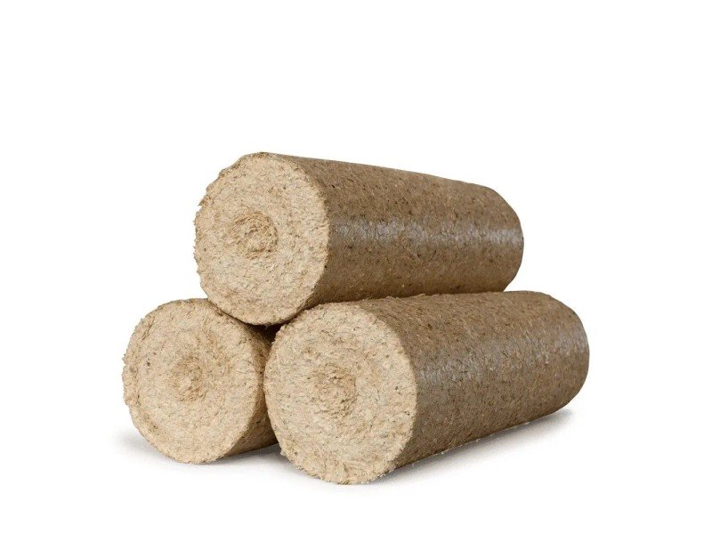 Heizfuxx Nestro XL Blue briquetes de madeira de coníferas 10 kg × 96 embalagens – palete 960 kg