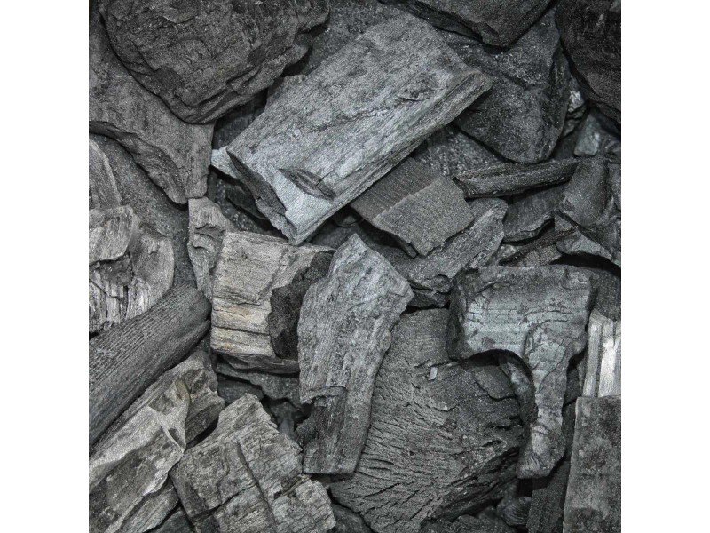 Heizfuxx carvão vegetal qualidade profissional – 12 sacos de 10 kg – palete 120 kg