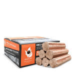 Heizfuxx BBQ briquetes de madeira de faia – 54 embalagens de 18 kg – palete 972 kg