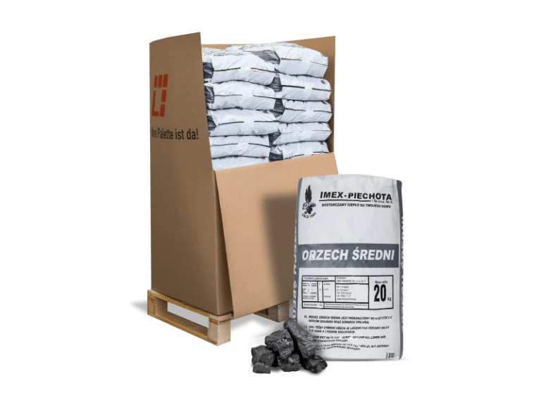 ANMAG carvão mineral 25–60 mm – 15 sacos de 20 kg – 300 kg