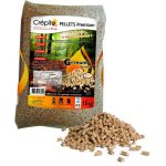 Crépito pellets de madeira – meia palete 33 sacos de 15 kg – 495 kg – 100 % madeira de coníferas